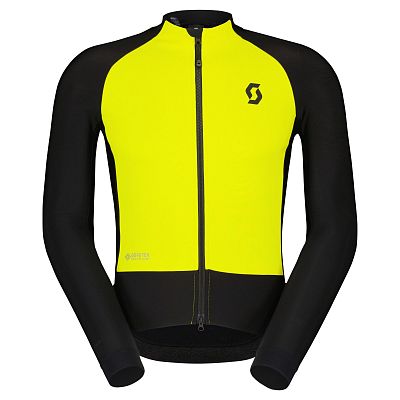 Превью  Велокуртка SCOTT RC Pro Warm Hybrib GTX WS Black/Sulphur Yellow